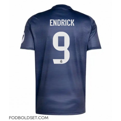 Real Madrid Endrick #9 Udebanetrøje 2025-26 Kortærmet